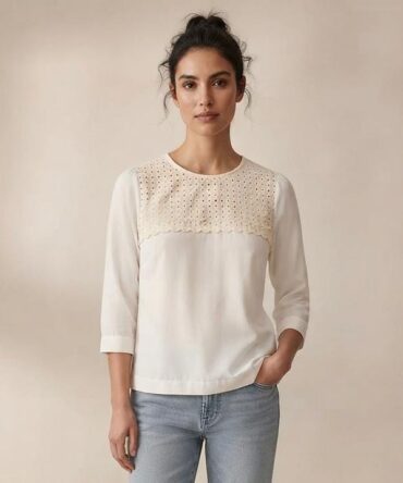 Blusa manga 3/4