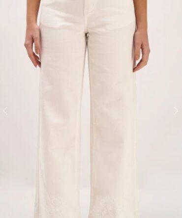 WIDE LEG BLANCO BORDADO MAYCLA | 3424
