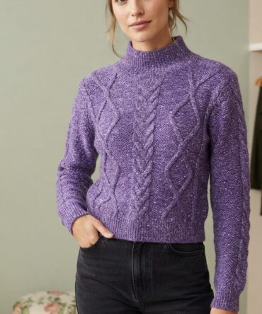 SWEATER DE PUNTO JASPEADO