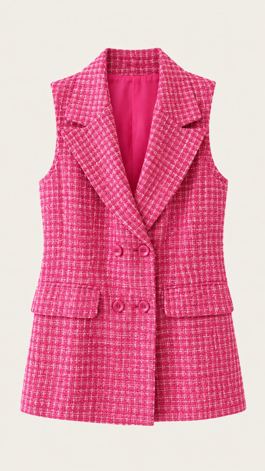 CHALECO SASTRERO FUCSIA - Imagen 2