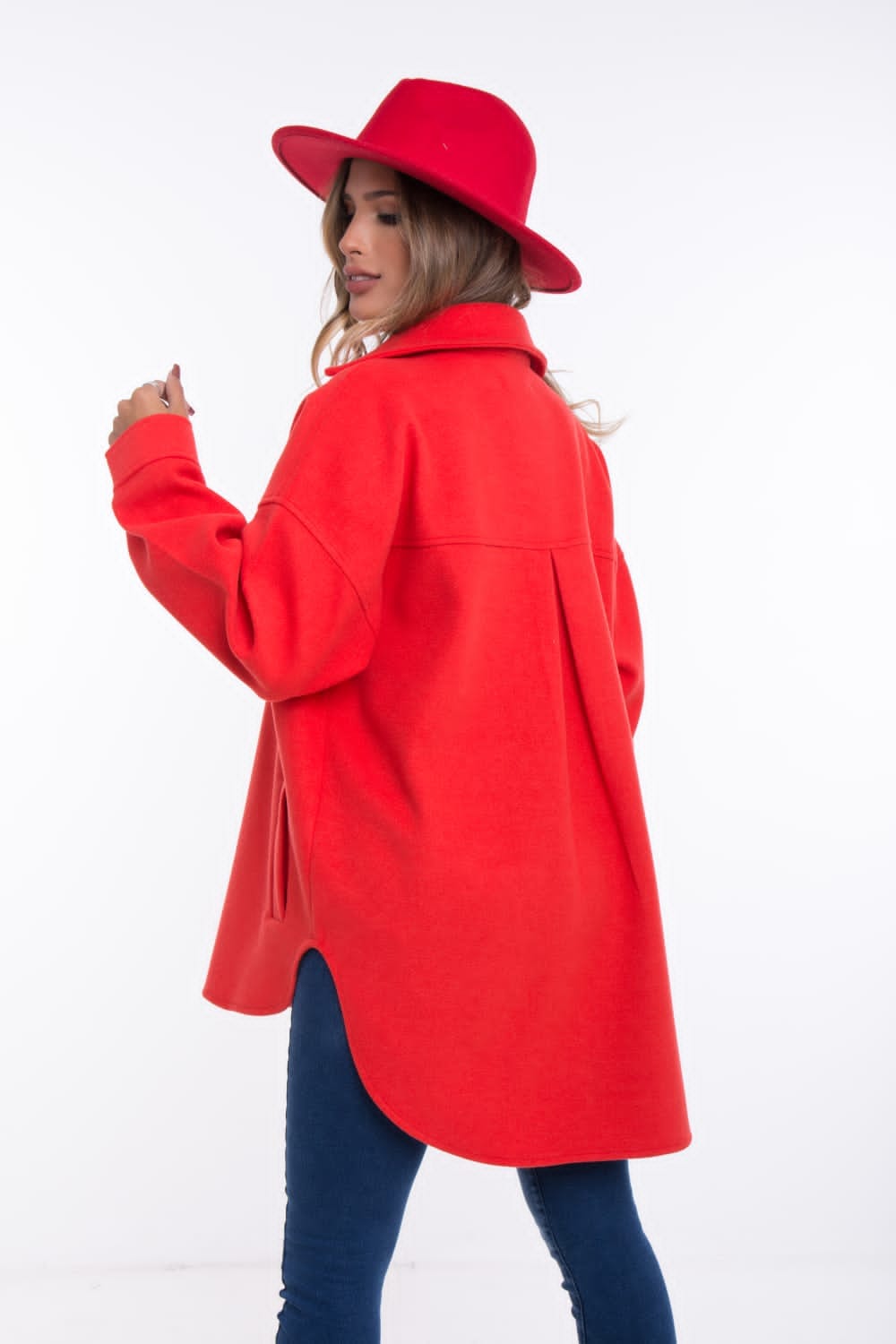CAMISACO PAÑO ROJO - Imagen 2